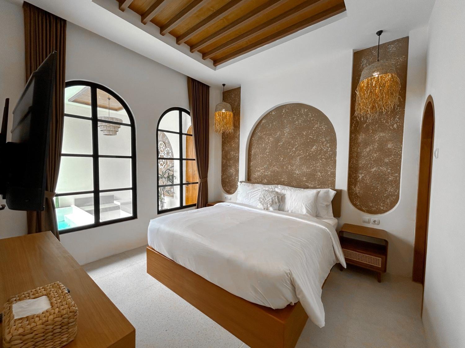 Tujuan Jogja Villas Arjuna With Private Pool Tugu Kültér fotó